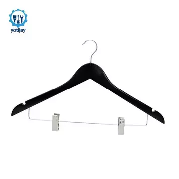 Móc Treo Quần Áo Có Kẹp Tủ Quần Áo Móc Treo Quần Áo Chống Trượt Quần Móc Treo Gỗ Chắc Chắn Móc Treo Cho Áo Khoác Quần Jean