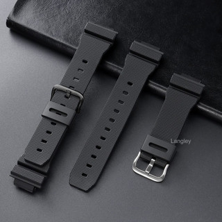 Dây đeo đồng hồ phát hành nhanh cho Casio G-shock GA-2100 2110 Dây đồng hồ cao su bằng nhựa silicon màu đen 16mm GA2110 GA2100 dành cho nam giới Phụ kiện đồng hồ đeo tay