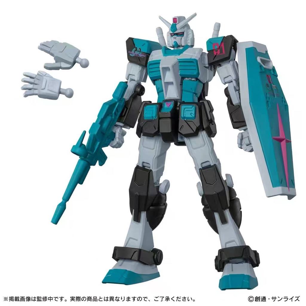[BTF] Số BANDAI Nhật Bản 2 Hatsune Miku x Gundam Đồng Thương Hiệu Viên Đồ Chơi Yuanzu Zhanu Di Chuyển Mô Hình FJ3