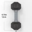 MỘT 2 Miếng Silicon Mềm Đồ Chơi Quả Tạ Cho Bé Hoàn Hảo Cho Bé Tập Thể Dục Và Tăng Cường Nhận Thức Thị Giác
