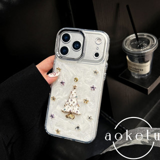 Nhỏ Giọt Keo Lấp Lánh Kim Cương Ngọc Ngôi Sao Cây Giáng Sinh Thích Hợp Cho iPhone 17 Promax Vỏ Điện Thoại Apple 15 Mới 14pm Nữ Thần 13 / 12 / 11 Trọn Gói Chống Rơi