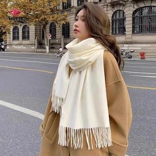 Khăn Choàng Giả Cashmere Dày Ấm, Phù Hợp Thu Đông