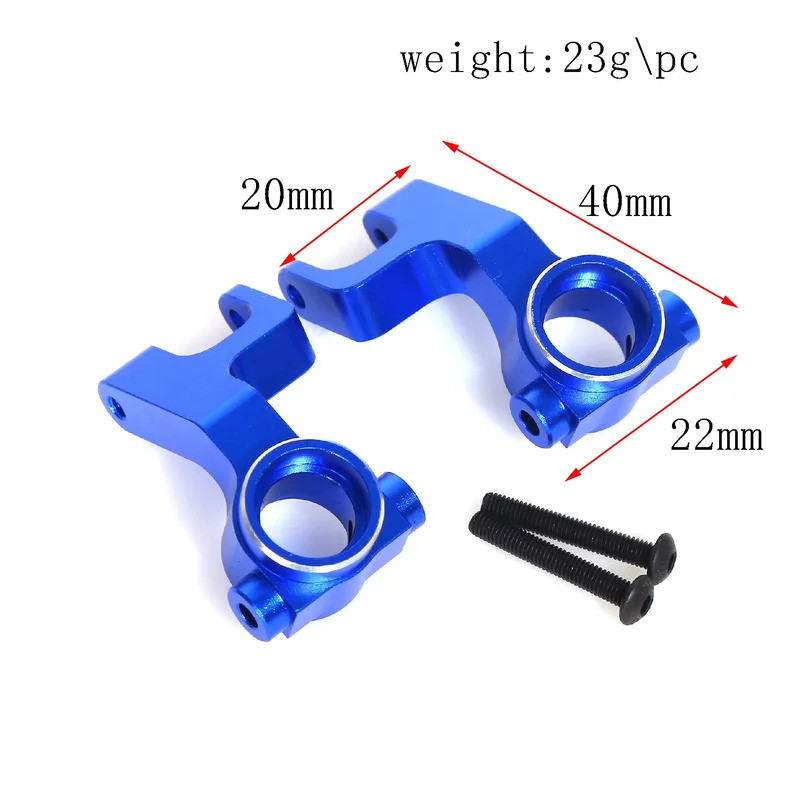 Phía Trước Phía Sau Trên Cánh Tay Dưới Trục Sau Tay Lái Cốc C Ghế Cho ARRMA 1 / 10 GORGON 4X2 2WD Monster Truck RC Xe Nâng Cấp Kim Loại