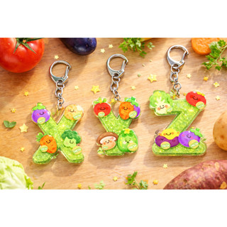 MÓC KHOÁ CHỮ CÁI RAU CỦ FRESH ( MÃ 29)