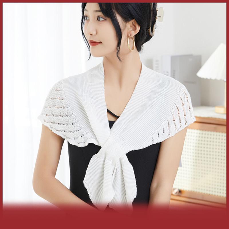 COD khăn choàng của phụ nữ đan khăn choàng cổ áo-Mùa hè AC khăn & áo vai Bìa