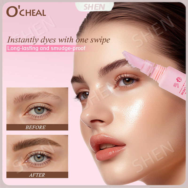 D.G Kem Nhuộm Lông Mày Ba Chiều 10g Chống Thấm Nước Lâu Dài Không Mờ Màu Tự Nhiên Rendering Novice Friend