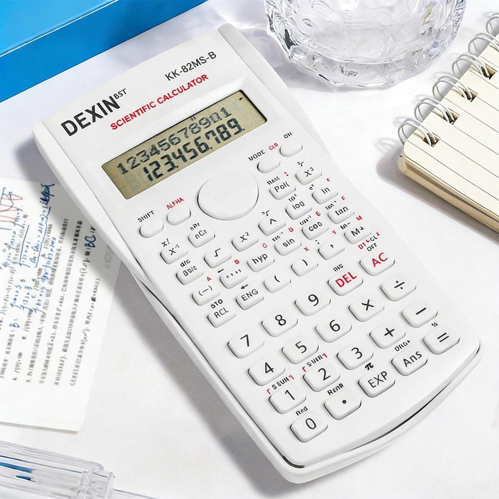 Máy Tính Khoa Học Cầm Tay 240 Chức Năng Đa Năng, Đồ Dùng Học Tập Dành Cho Học Sinh Cấp 2, Cấp 3