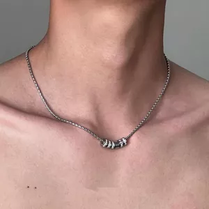 Mặt dây chuyền thép titan không phai màu - Phong cách đơn giản và độc đáo