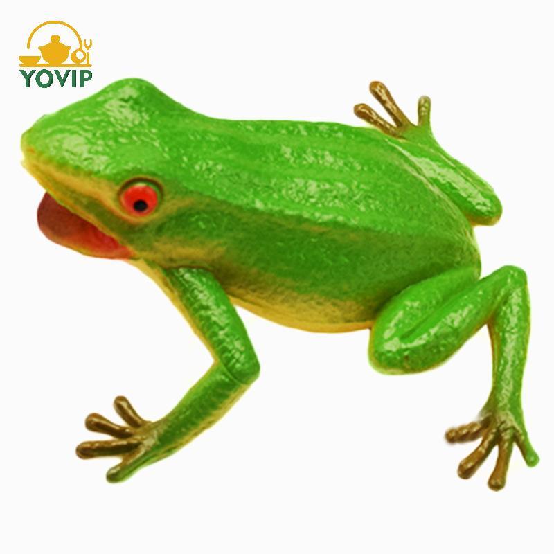 YOVIP Mô Hình Động Vật Ếch Giả Đồ Chơi Bóp Âm Thanh Đáng Sợ Cho Trẻ Em Sở Thích Bộ Sưu Tập VN