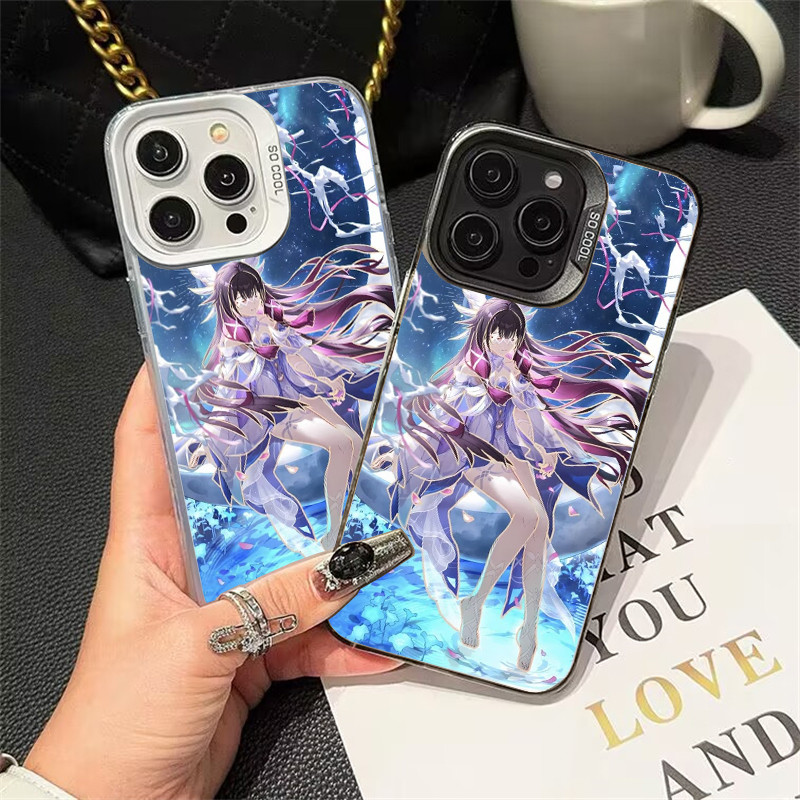 Game Genshin Impact Flins Columbina Vỏ Điện Thoại Cho IPhone 11 12 13 Pro Max 7 + 8 + 8 7 6 6S Plus SE 2022 Vỏ Thương Hiệu Xu Hướng Chống Sốc