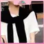 Khăn choàng dệt kim mỏng MYPANDA, thời trang cho nữ, quàng cổ và đeo vai