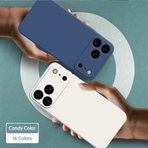 Ốp Điện Thoại Silicon Lỏng Siêu Mỏng Cho iPhone 17e 17 Air Pro Max Chống Sốc Mềm TPU Silicon Bảo Vệ Dành Cho iPhone 17ProMax 17Pro 17PM 17Air Ốp lưng Phụ Kiện