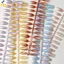 < YEI > 30 Chiếc Móng Tay Handmade Gradient Mắt Mèo Bấm Trên Móng Tay Giả Vừa Ngắn Đầu Móng Tay Thiết Kế Phổ Biến Trang Trí Hoa Full Cover Mới