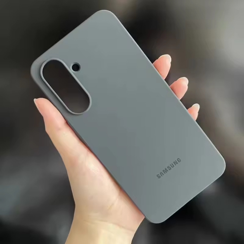 Vỏ silicon lỏng nguyên bản Vỏ bảo vệ mềm mại cho bé Vỏ bảo vệ chống vân tay Vỏ chống sốc cho Samsung Galaxy A56