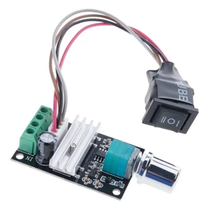 Công tắc núm điều khiển tốc độ và hướng động cơ MOON PWM cho 6V 12V 24V 3A Điều khiển dừng lùi phía trước