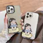 Ốp Lưng Cho Samsung Galaxy A07 A06 A05 A04 A03 A02S A17 A16 A15 A14 A13 A12 A25 A23 A22 A20 A35 A31 A30 A55 A52 A51 A50 Mạ Acrylic IMD Case Motif Cô Gái Dễ Thương CYIM181