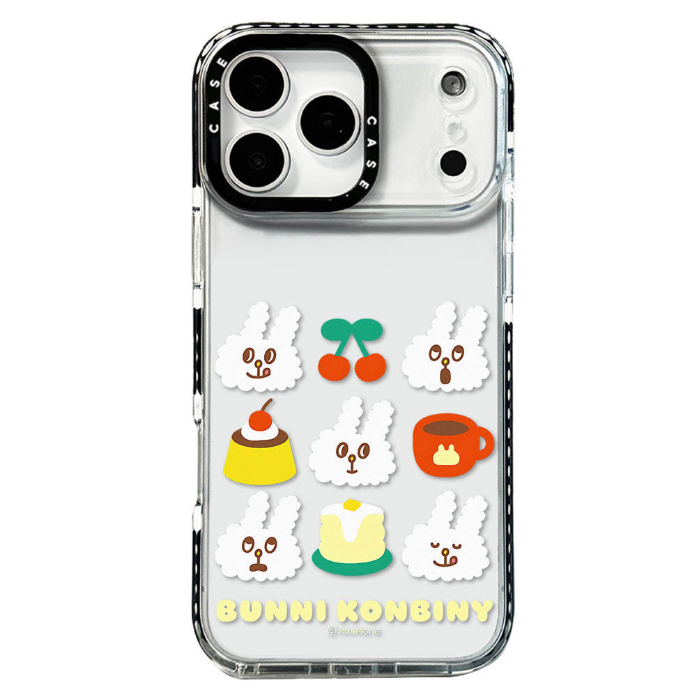 Ốp Điện Thoại Fruit Dim Sum Bunny Cho IPhone 17 Pro Max 17 16 15 14 13 12 11 Vỏ Bảo Vệ Chống Sốc THXQ