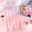 Sáng Tạo Mềm Bút Gel Hoa Anh Đào Bút Cô Gái Trái Tim Hình Dạng Dễ Thương Bút Gel Học Sinh Bút Chữ Ký Đen YOO9