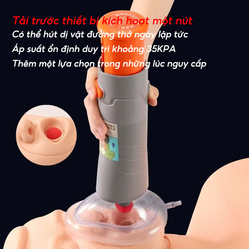 Bộ Hút Dị Vật Cho Bé & Người Lớn – Chống Hóc, Chống Ngạt, Nhỏ Gọn Dễ Dùng, Gia Đình Nên Trang Bị