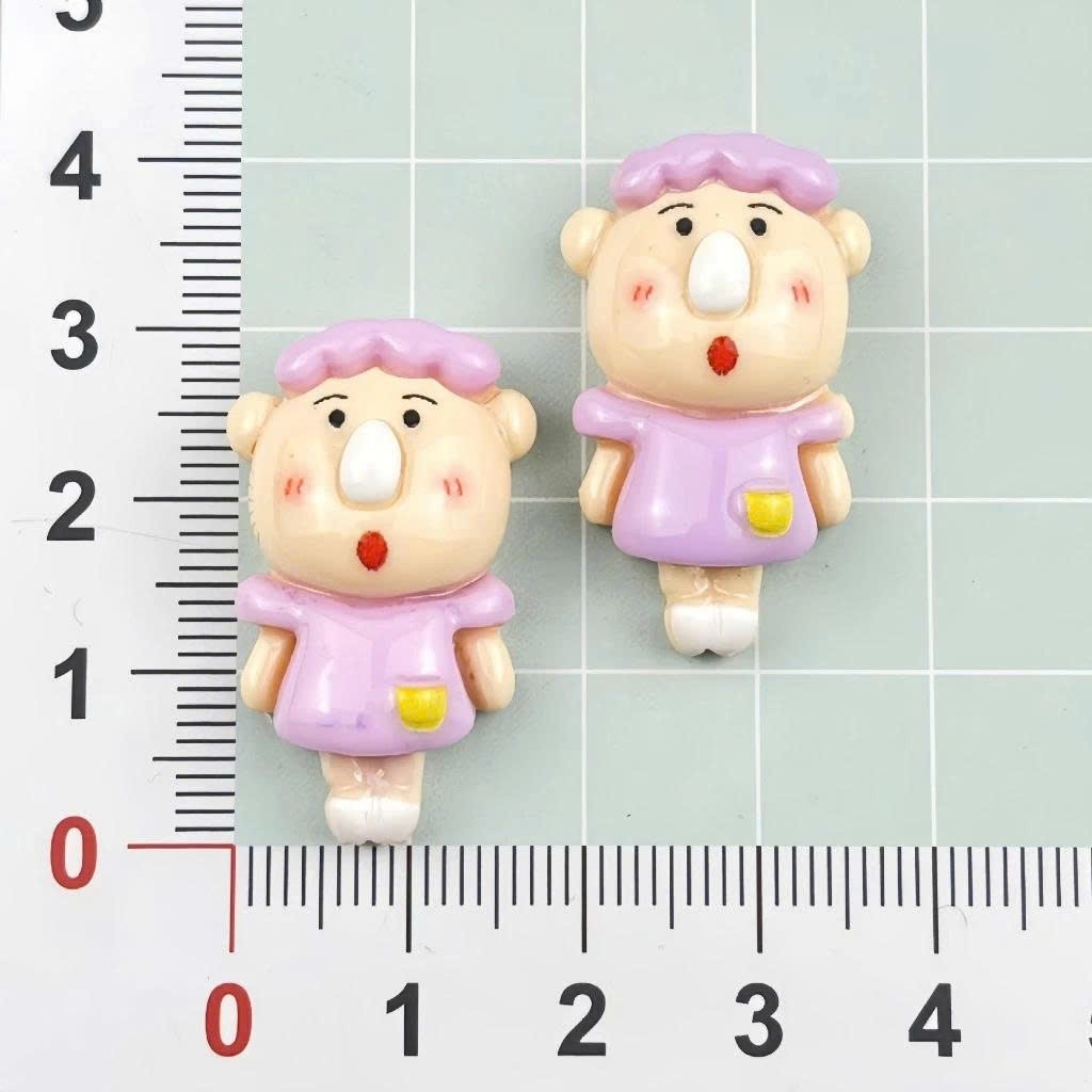 Set Charm Shin Cậu Bé Bút Chì 5 Biểu Cảm Khóc Nhè Giận Dỗi Ngơ Ngác Má Hồng Cute Ngộ Nghĩnh Trang Trí DIY Siêu Xinh