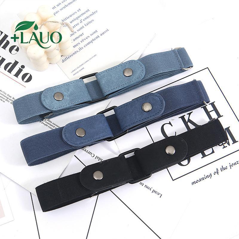 Thắt lưng thun co giãn dành cho cả nam và nữ, không gây gồ ghề khi mang với quần jeans