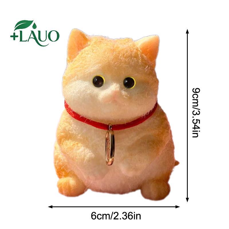 Springevenstar Taba Mèo Mập Dễ Thương Mèo Cam Sang Trọng Mềm Mại Stiy Girl Trẻ Em Quà Tặng Sinh Nhật Fidget Squishy Đồ Chơi Đồ Trang Trí Thú Cưng Quà Tặng Springevenstar