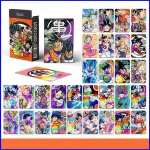 SQ3 30 CÁI / Pet Dragon Ball Thẻ laser hai mặt Bộ sưu tập ảnh Thẻ ba chiều Anime Manga Ngoại vi QS3