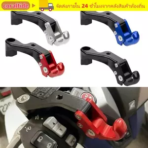 Móc bảo hiểm xe máy CORALTIDE, Giá đỡ túi hành lý bằng hợp kim nhôm đầy màu sắc, Móc nối dài Dễ dàng cài đặt Móc lưu trữ cho phụ kiện xe máy FORZA NSS350 Forza35