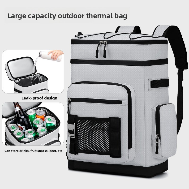 Ba lô làm mát 30L cách nhiệt, chống nước, phù hợp cho cả nam và nữ - Ideal cho cắm trại, câu cá và các hoạt động ngoài trời