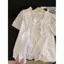 Áo sơ mi viền nấm ren trắng Thiết kế áo sơ mi ngắn tay Feel Niche Baby Shirt Cover Belly