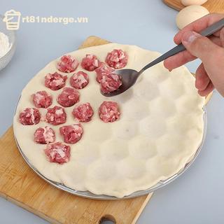 Ge Hợp Kim Nhôm Hộ Gia Đình Bánh Bao Khuôn DIY Dụng Cụ Làm Bánh Bao Tấm Bánh Bao Bọc Khuôn Tròn n
