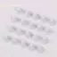Ge 50 Chiếc Phụ Kiện Tắm Đầu Tắm Silicon Rắc Đầu Vòi Top Phần Vòi Hoa Sen Silicone Nước n