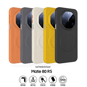Ốp Điện Thoại Hút Từ Tính Cho Huawei MATE 80 RS Mate80 Pro Max Mate 70 60 Pro + Thạch Anh Rock Matte Vỏ Cứng Chống Vân Tay