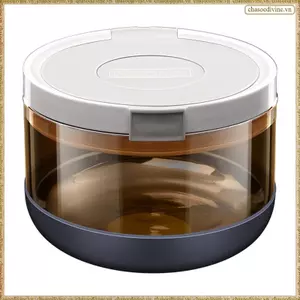 Lon sữa bột thủy tinh Borosilicate, Lon sữa bột chống ẩm kín, Bình đựng bột sữa di động