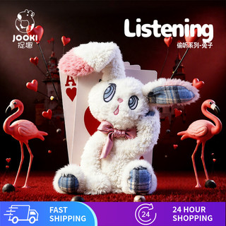 Nghe Thỏ Sang Trọng Đồ Chơi Búp Bê Dễ Thương Gối Ngủ Bé Gái Búp Bê Nhỏ Ragdoll Quà Tặng Sinh Nhật