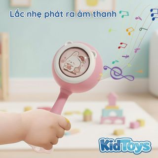 Đồ chơi nhạc cụ lục lạc KidToys – xúc xắc trống kèn phát triển giác quan cho bé sơ sinh