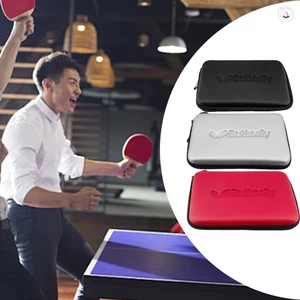 Vỏ vợt bóng bàn vuông, có dây đeo cổ tay và đệm bổ sung cho bảo vệ tốt hơn