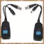 Balun Video thụ động HD-CVI / TVI / AHD có đầu nối nguồn và Bộ phát dữ liệu RJ45 CAT5 1 cặp