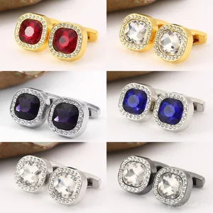 Vòng cổ retro nam thời trang với kim cương và pha lê đen, phù hợp áo sơ mi