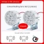 Đèn Xe Điện Pin Siêu Sáng Xe Ô Tô Ba Gót Đèn Pha Xe Máy Đèn led Đèn Pha Sửa Đổi Đèn Bên Ngoài Mạnh Mẽ