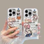 Ốp Samsung S22 S23 S24 S25 Plus S23 Ultra S24 FE Chống Sốc Dây Đeo Họa Tiết Hoạt Hình Dễ Thương ChoP- XPDPCYK735&736