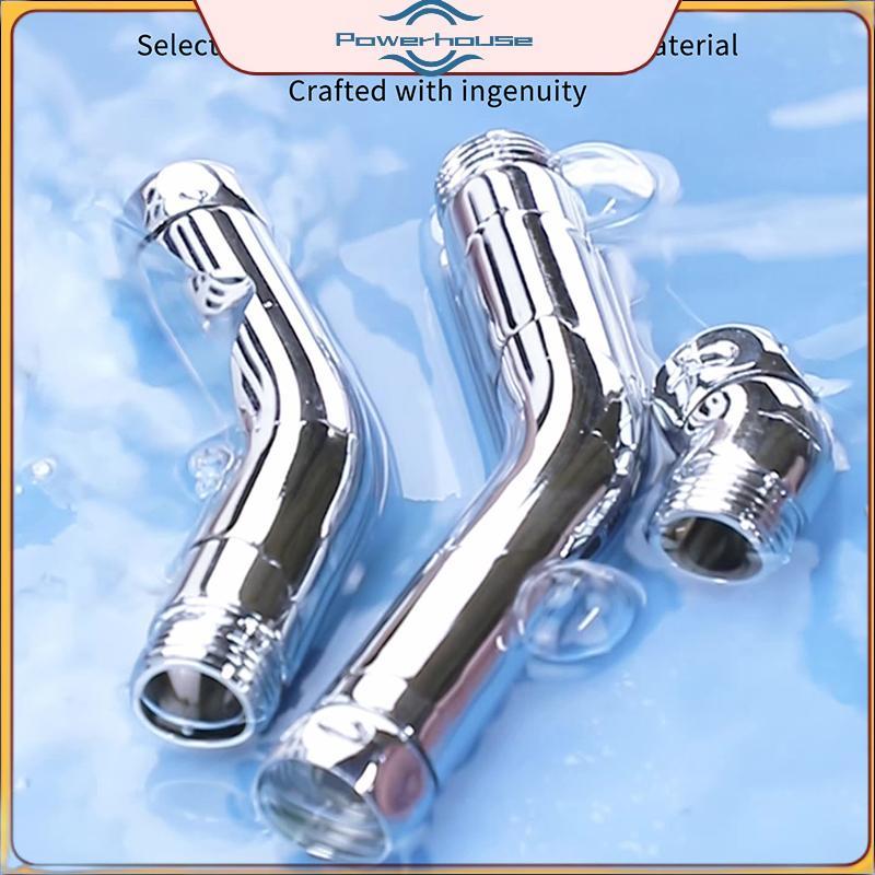 Bộ điều chỉnh góc vòi hoa sen điện, đầu nối khuỷu tay 135°, kết nối mở rộng, dùng cho vòi cầm tay