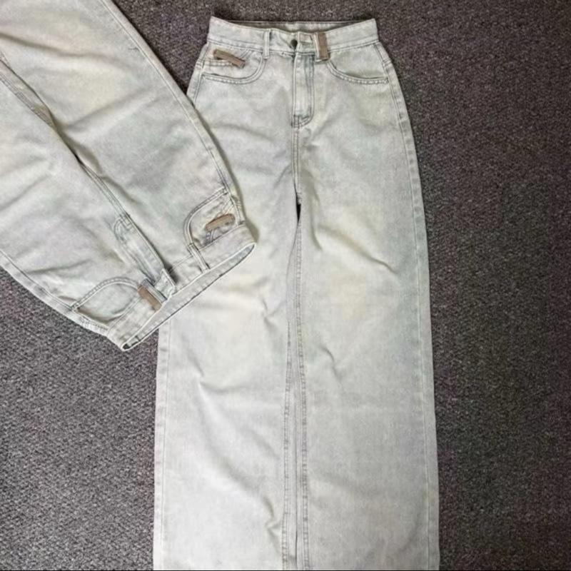 (50-100KG) QUẦN SUÔNG JEAN BIGSIZE NỮ CHẤT JEAN MỀM, LƯNG CAO TÔN DÁNG( Q539 Q540 Q547 Q527)
