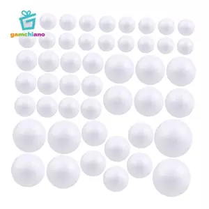 Quả bóng xốp thủ công để trang trí DIY, Quả bóng mịn để cắm hoa, Hộ gia đình, Giáng sinh, Dự án trường học