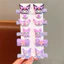 sẵn Vỉ 10 kẹp tóc mỏ vịt - Set kẹp tóc mái Sanrio siêu xinh,kẹp tóc Kuromi Cinnnamoroll đáng yêu cho bé gái tuyển sỉ