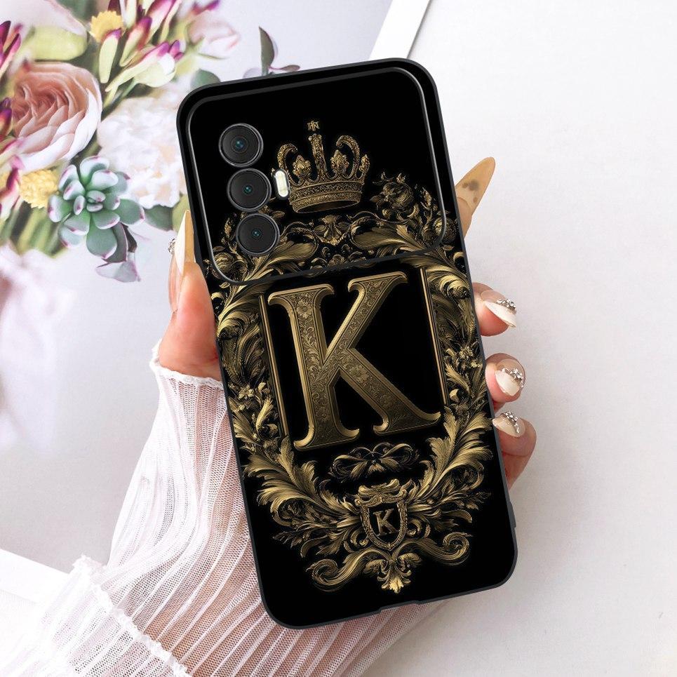 Dành Cho Tecno Spark 8 Pro Spark 8C 8P Ốp Lưng Matte Balck Slim Soft TPU Vỏ Điện Thoại Silicon Màu Đen Đỏ Họa Tiết Chữ Vỏ