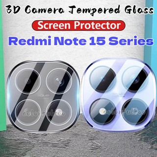 Phim Bảo Vệ Camera Redmy Note15 HD Cho Redmi Note 15 Pro + 15ProPlus 15Pro Note15Pro 4G 5G 3D Cong Full Cover Camera Kính Cường Lực Bảo Vệ Màn Hình Mặt Sau Ống Kính Phim