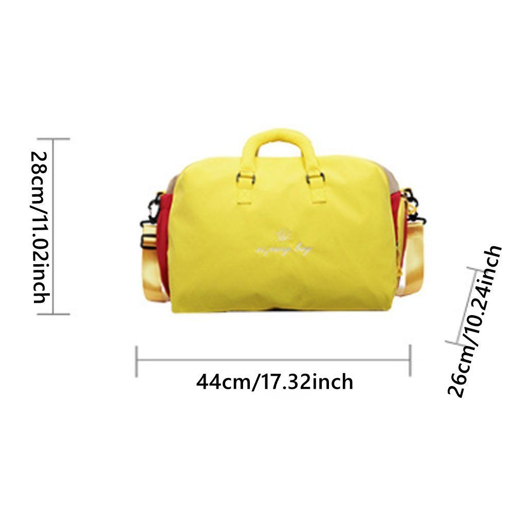 Túi Tập Gym HOBBYIN, Túi Duffel Dung Tích Lớn Nhẹ, Có Ngăn Giày Túi Thể Thao Thu Đông