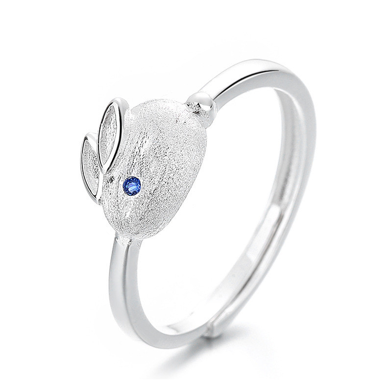 Nhẫn thỏ dễ thương bạc s925