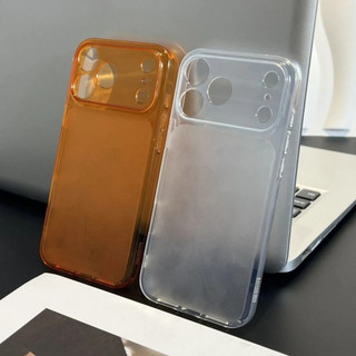 Ốp điện thoại mờ mờ TPU siêu mỏng 17 ProMax cho iPhone 17 16 15 14 13 Pro Max Ốp lưng mềm chống sốc sáng tạo chính thức